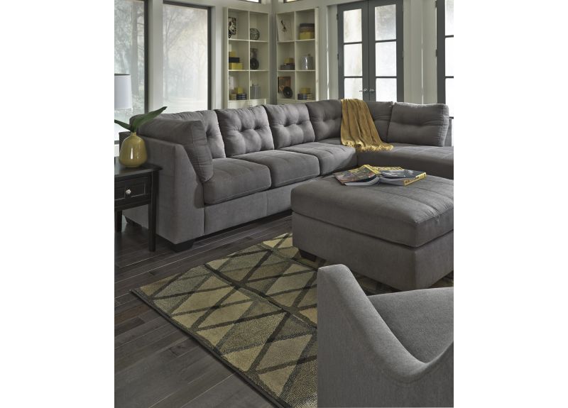 Ohio 4 Seater Corner Fabric Sofa with Chaise